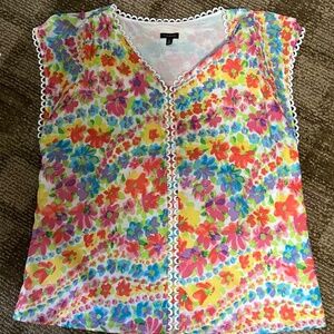 FLORAL TOP